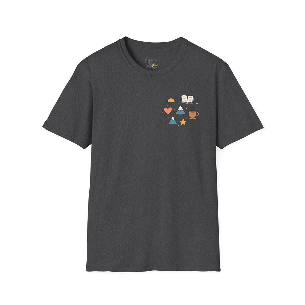 Cheat on Your Therapist T‑Shirt — Funny Mental Health‑Humor Tee with Coffee & Books Design