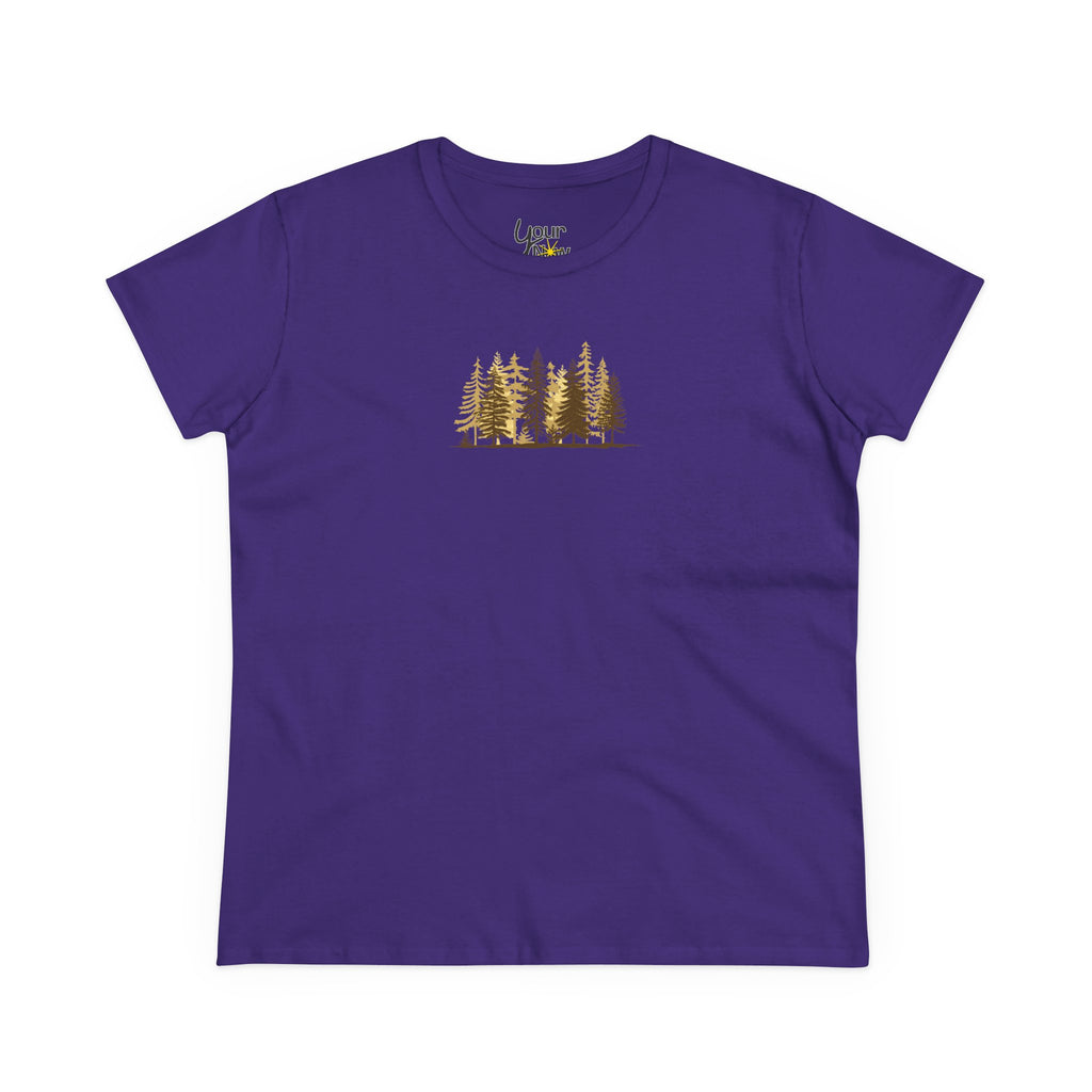 Forest Therapy Women's Tee - 'My Therapy' Nature Tree Graphic Shirt