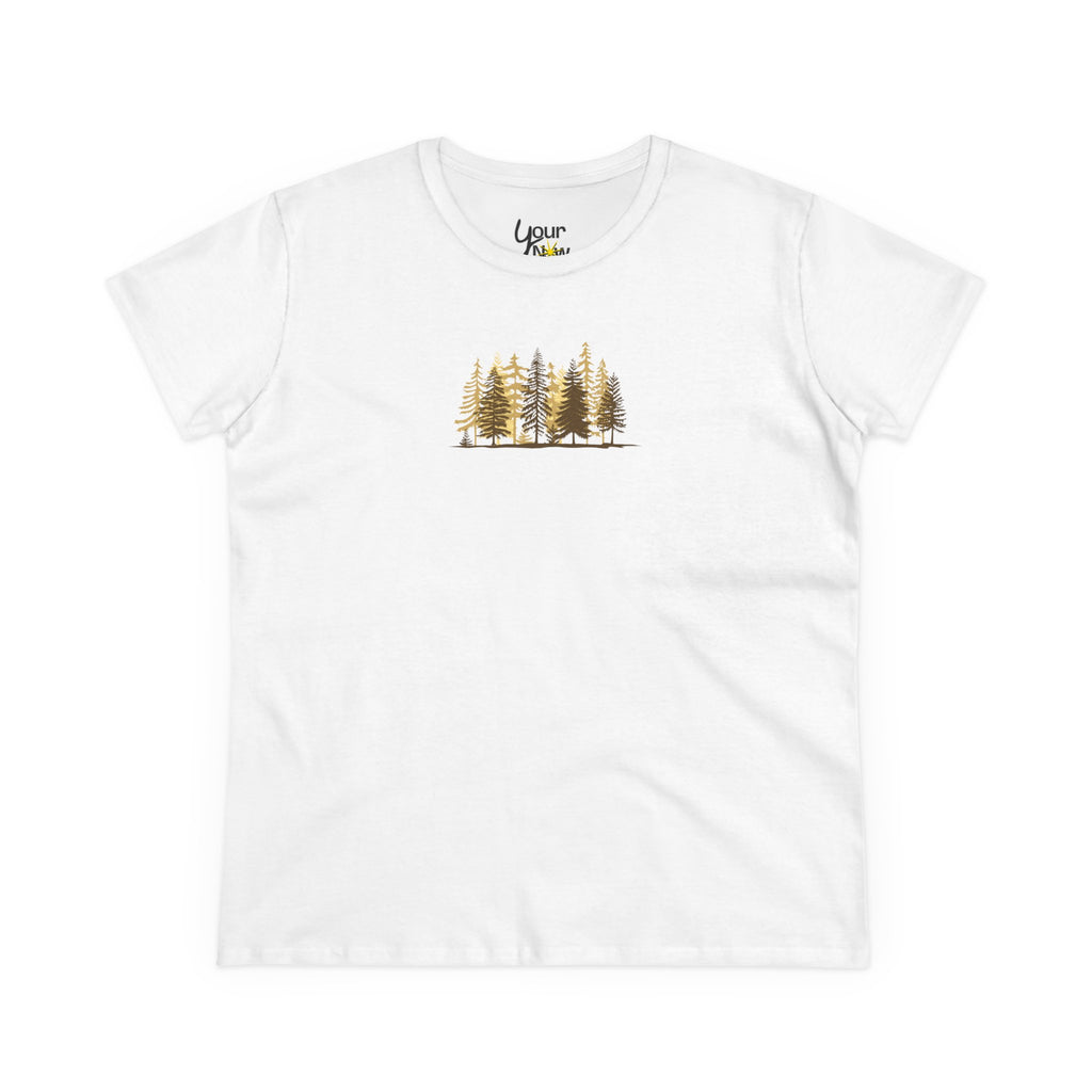 Forest Therapy Women's Tee - 'My Therapy' Nature Tree Graphic Shirt