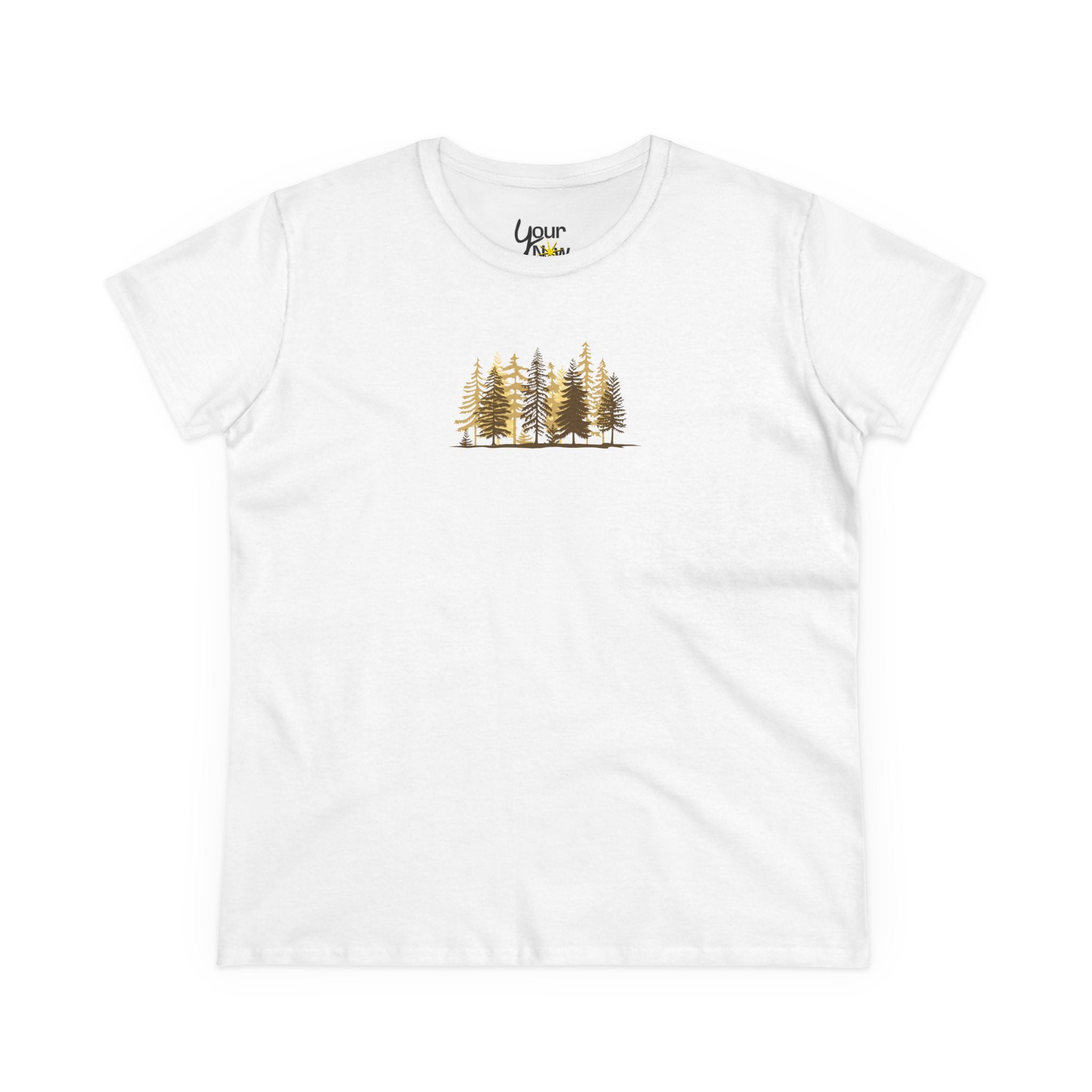 Forest Therapy Women's Tee - 'My Therapy' Nature Tree Graphic Shirt