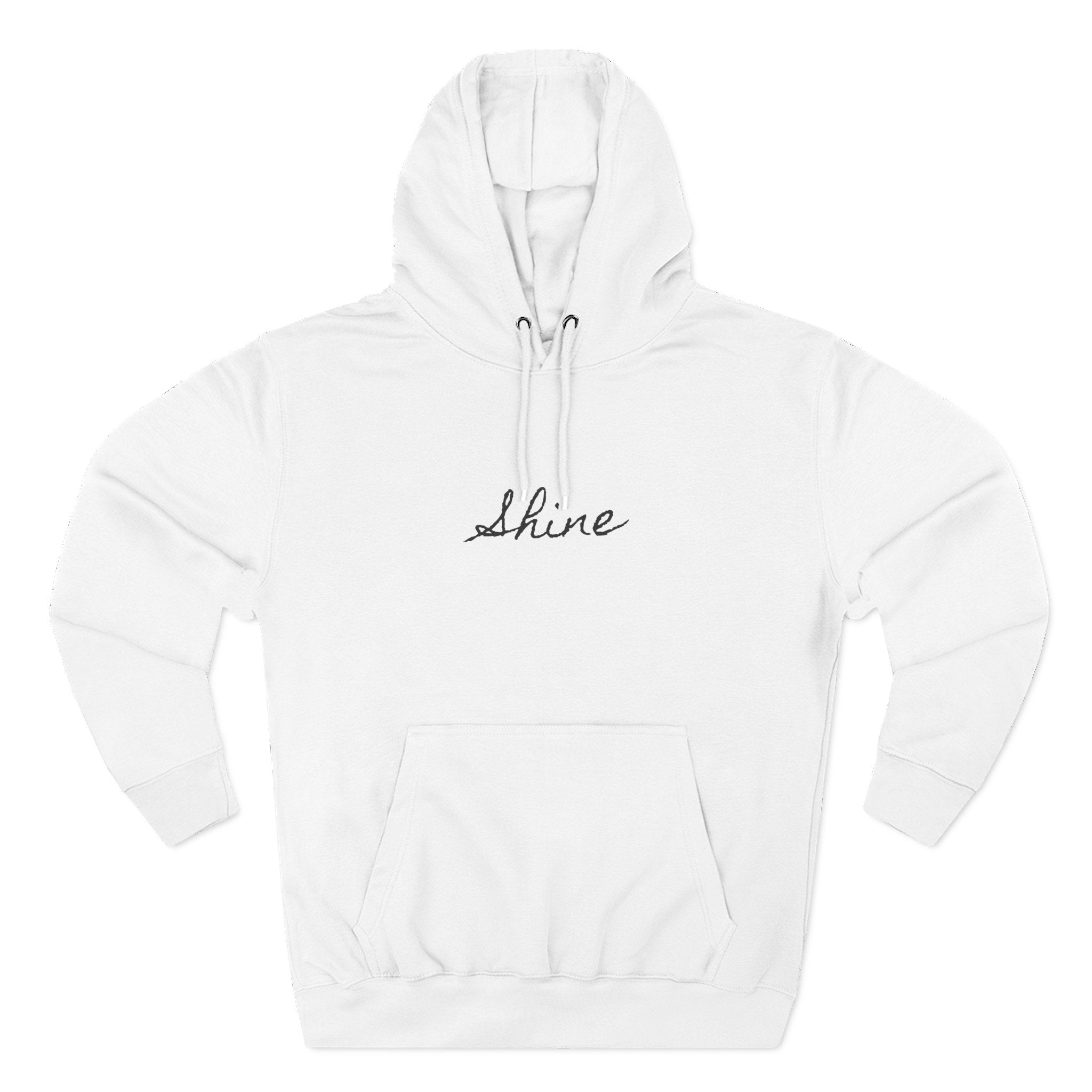 Hoodie — "Shine" Starburst Fleece Pullover