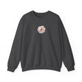Bloom Floral Crewneck Sweatshirt — Women's Pastel Rose Graphic