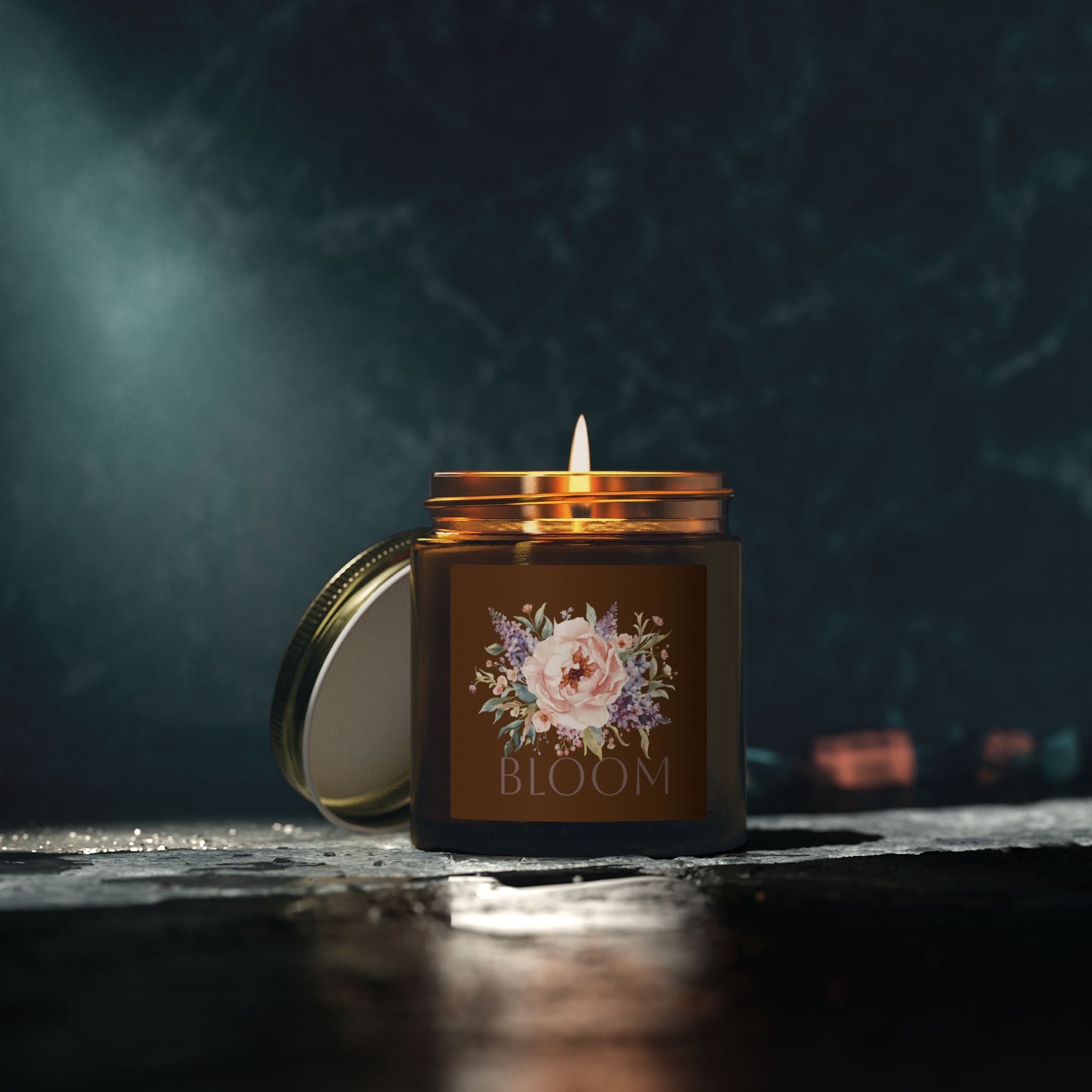 Bloom Coconut Apricot Scented Candle (4oz/9oz)