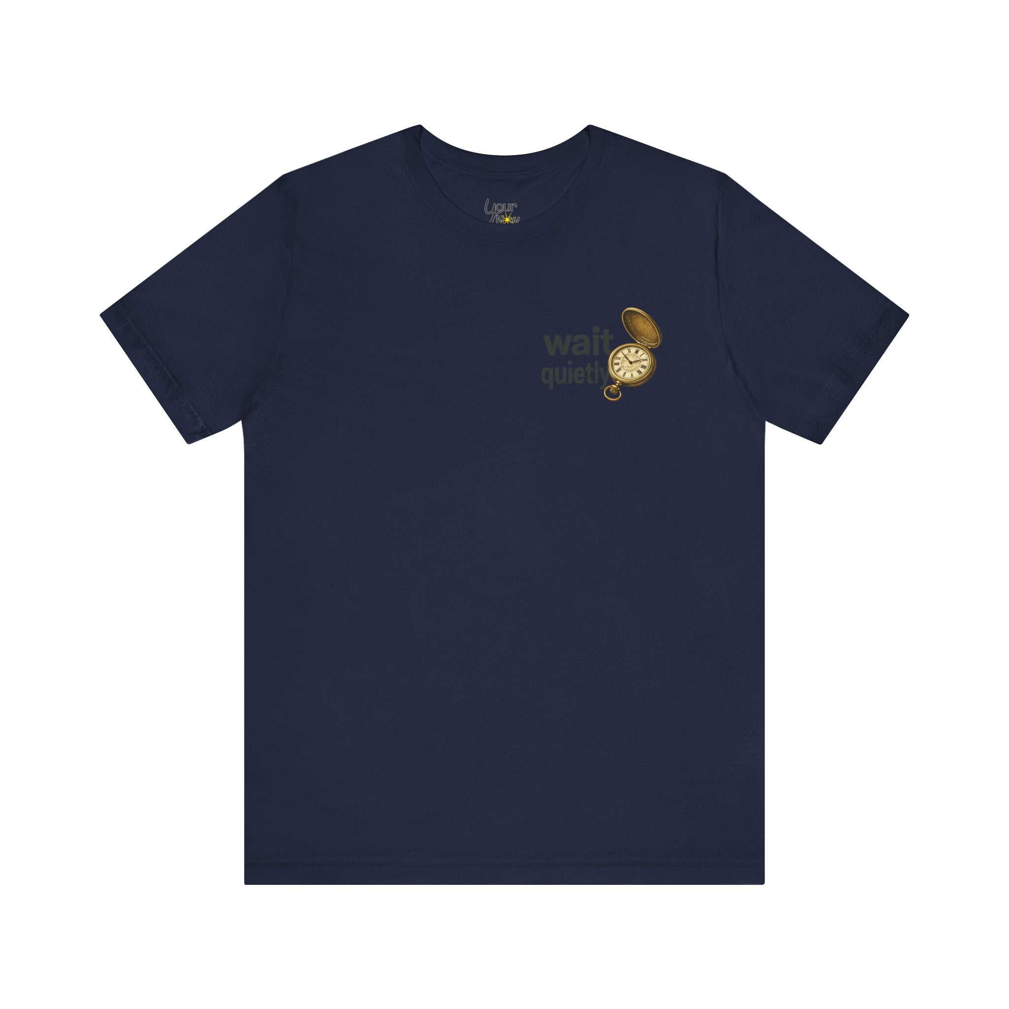 Wait Quietly Pocket Watch Graphic Tee