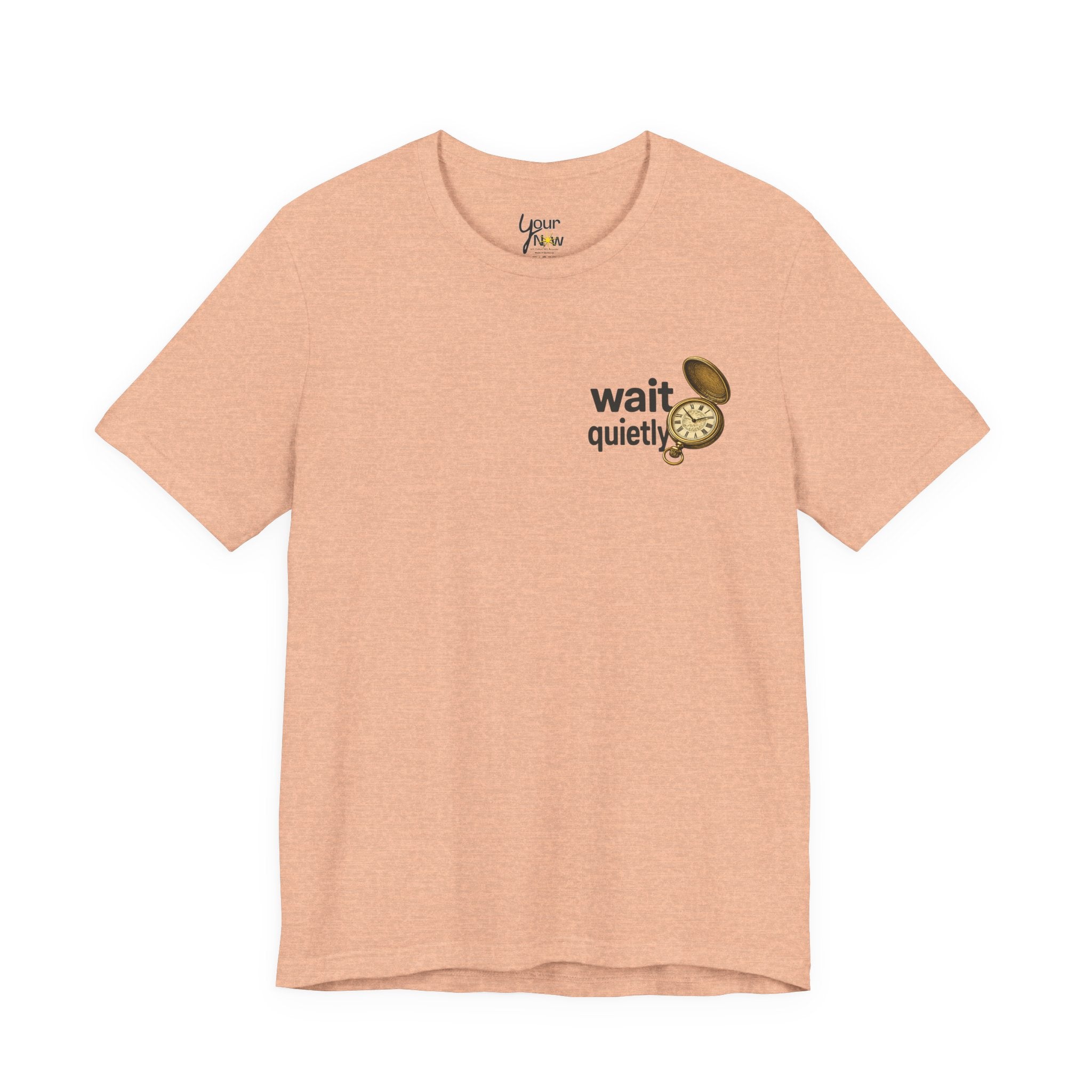 Wait Quietly Pocket Watch Graphic Tee