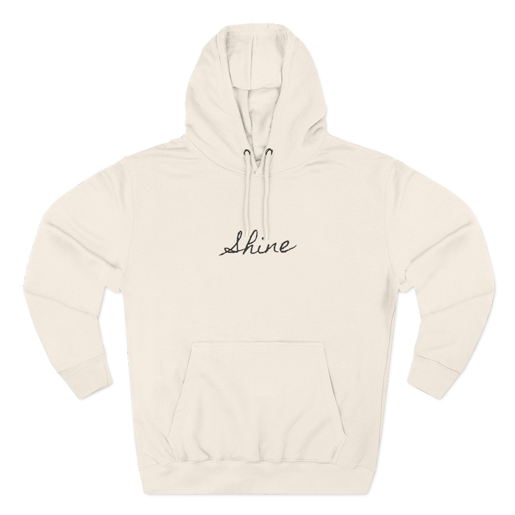 Hoodie — "Shine" Starburst Fleece Pullover