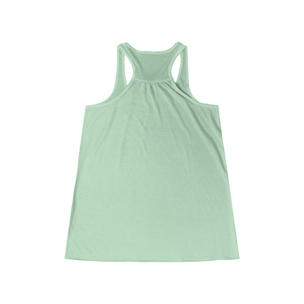 Flow Watercolor Waves Racerback Tank