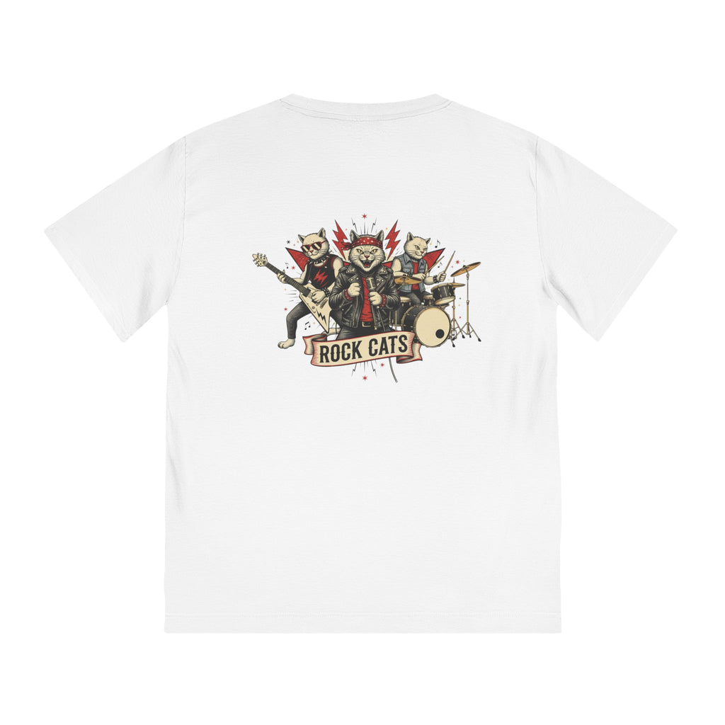Rock Cats T-Shirt — Retro Band Cat Graphic Tee