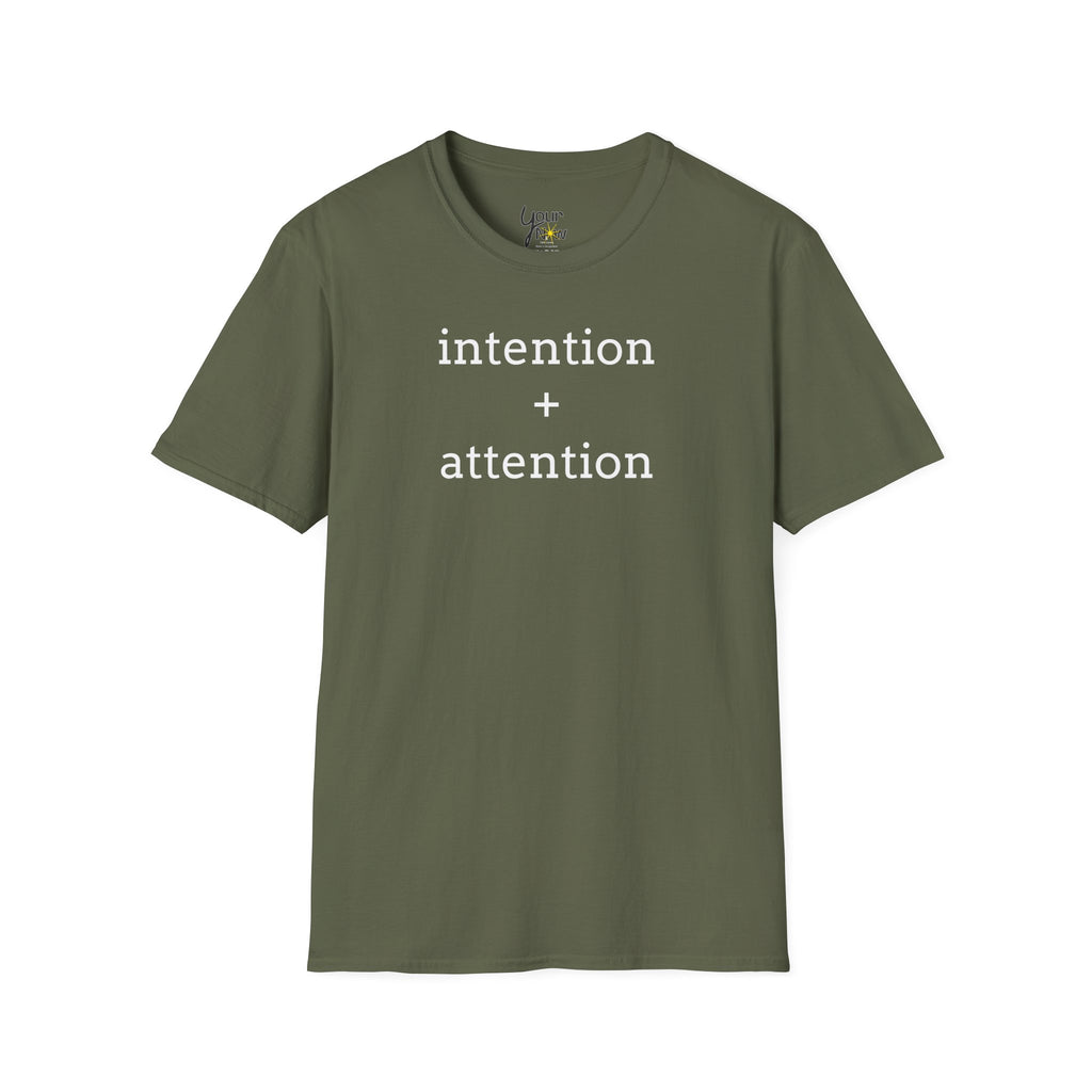 Intention T-Shirt — Minimal Mantra Tee