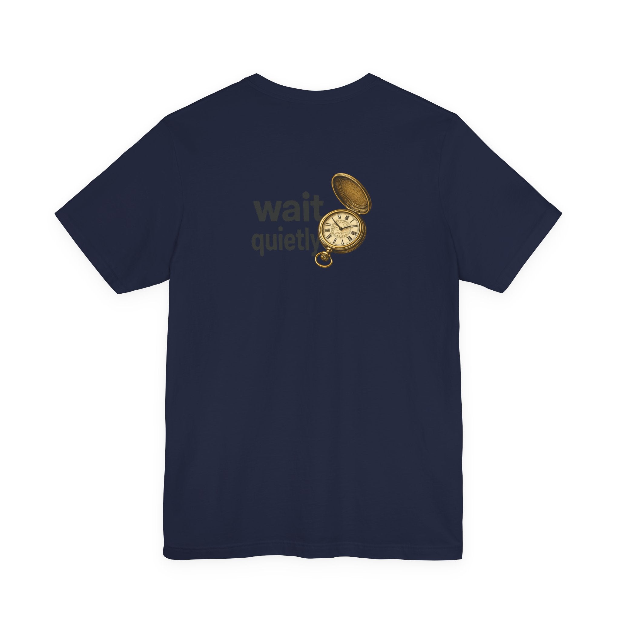 Wait Quietly Pocket Watch Graphic Tee
