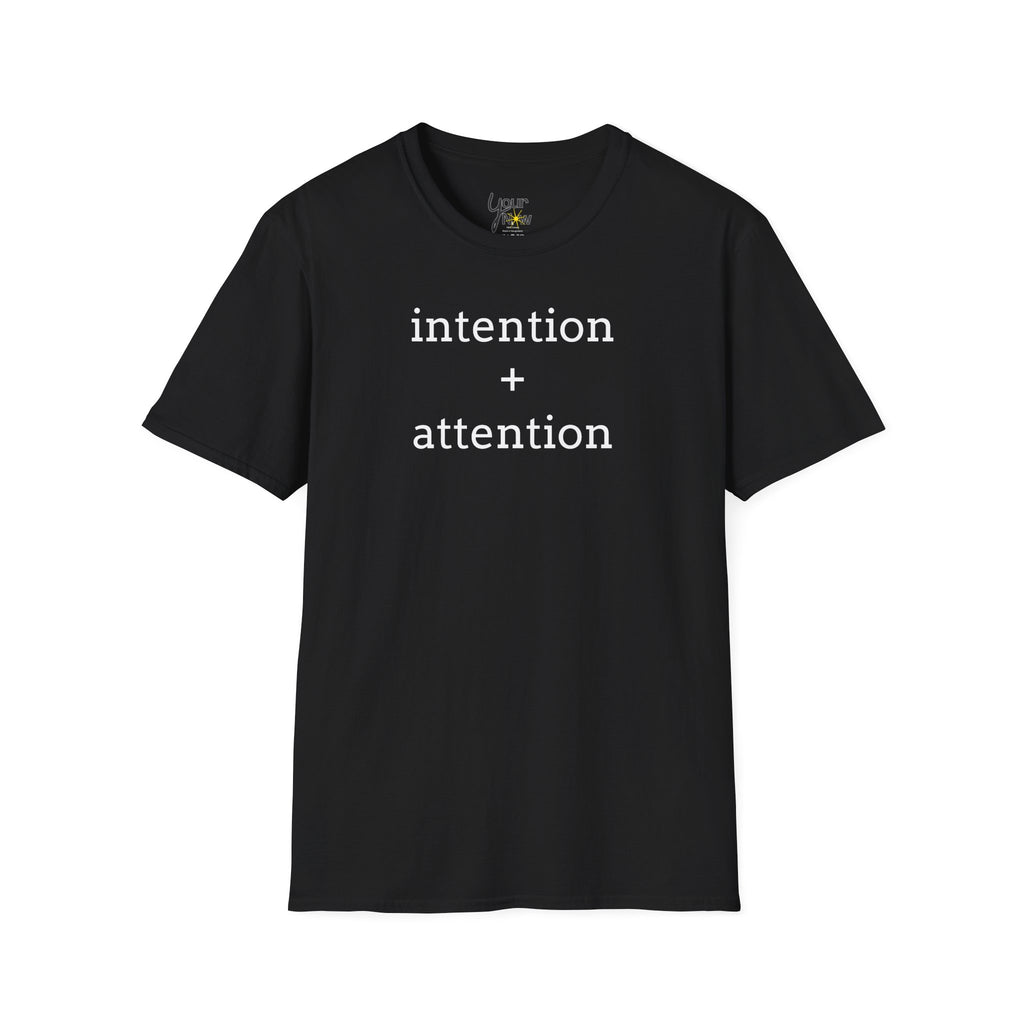 Intention T-Shirt — Minimal Mantra Tee