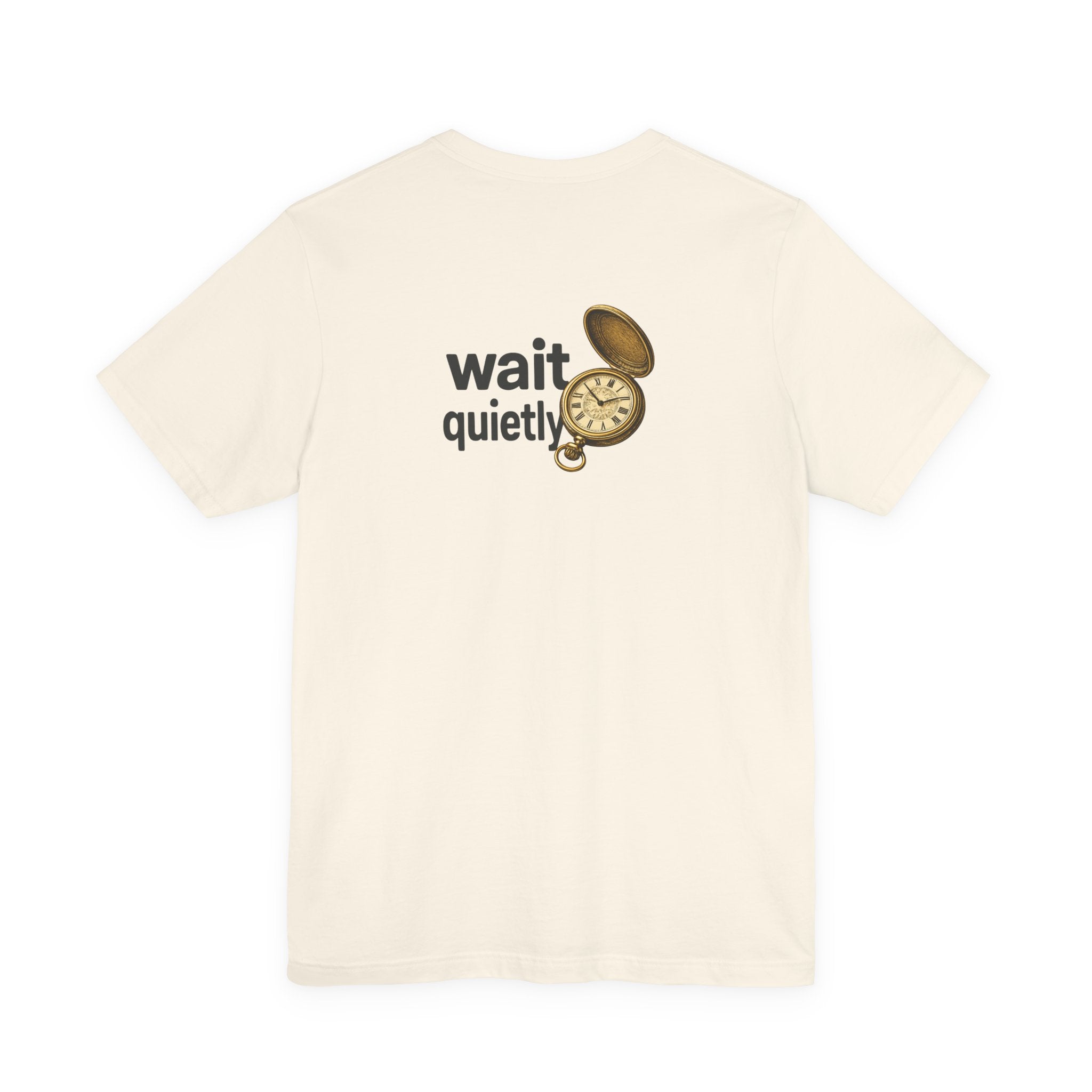 Wait Quietly Pocket Watch Graphic Tee