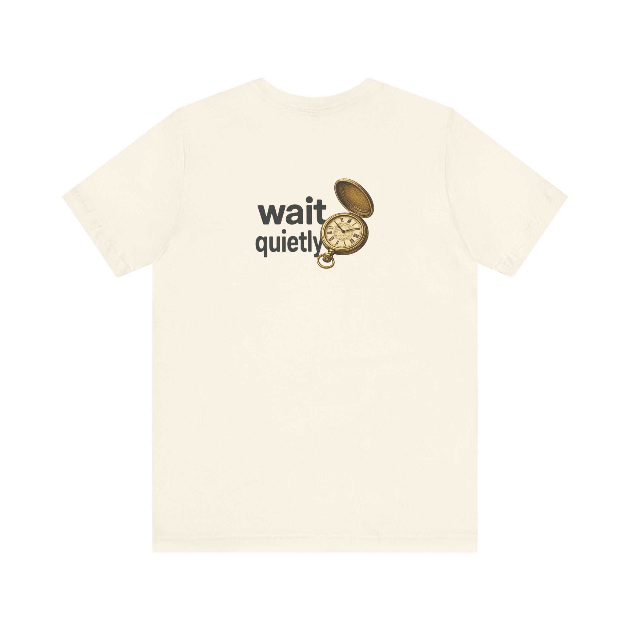 Wait Quietly Pocket Watch Graphic Tee