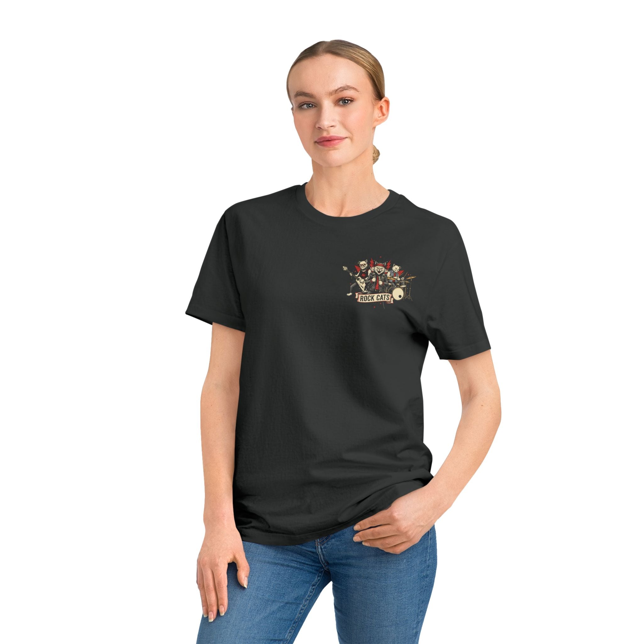 Rock Cats T-Shirt — Retro Band Cat Graphic Tee