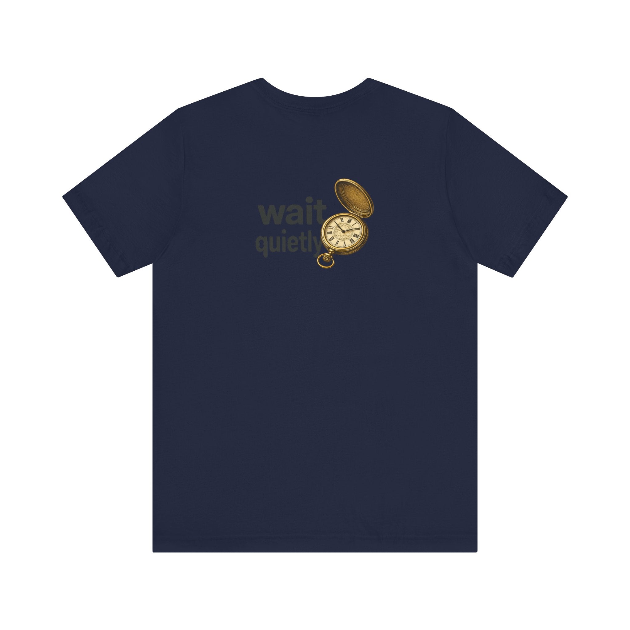 Wait Quietly Pocket Watch Graphic Tee