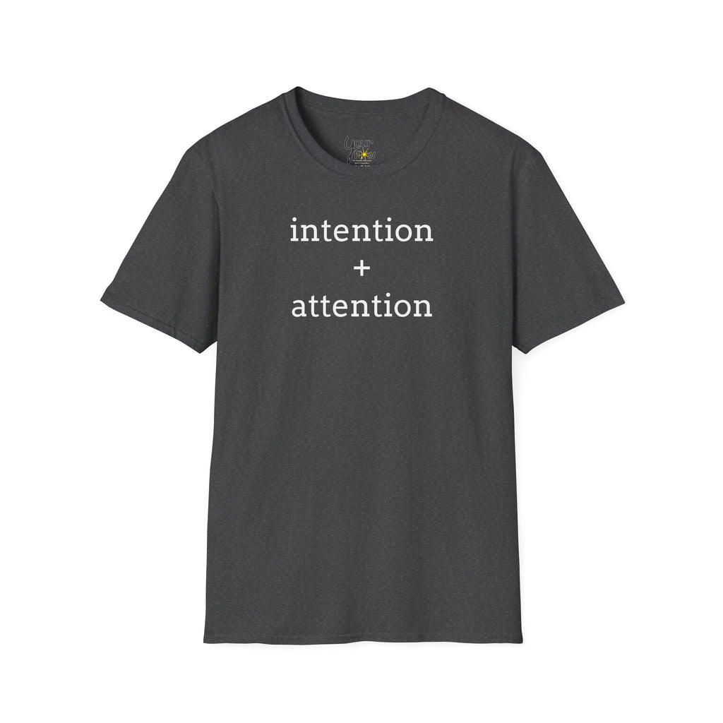 Intention T-Shirt — Minimal Mantra Tee