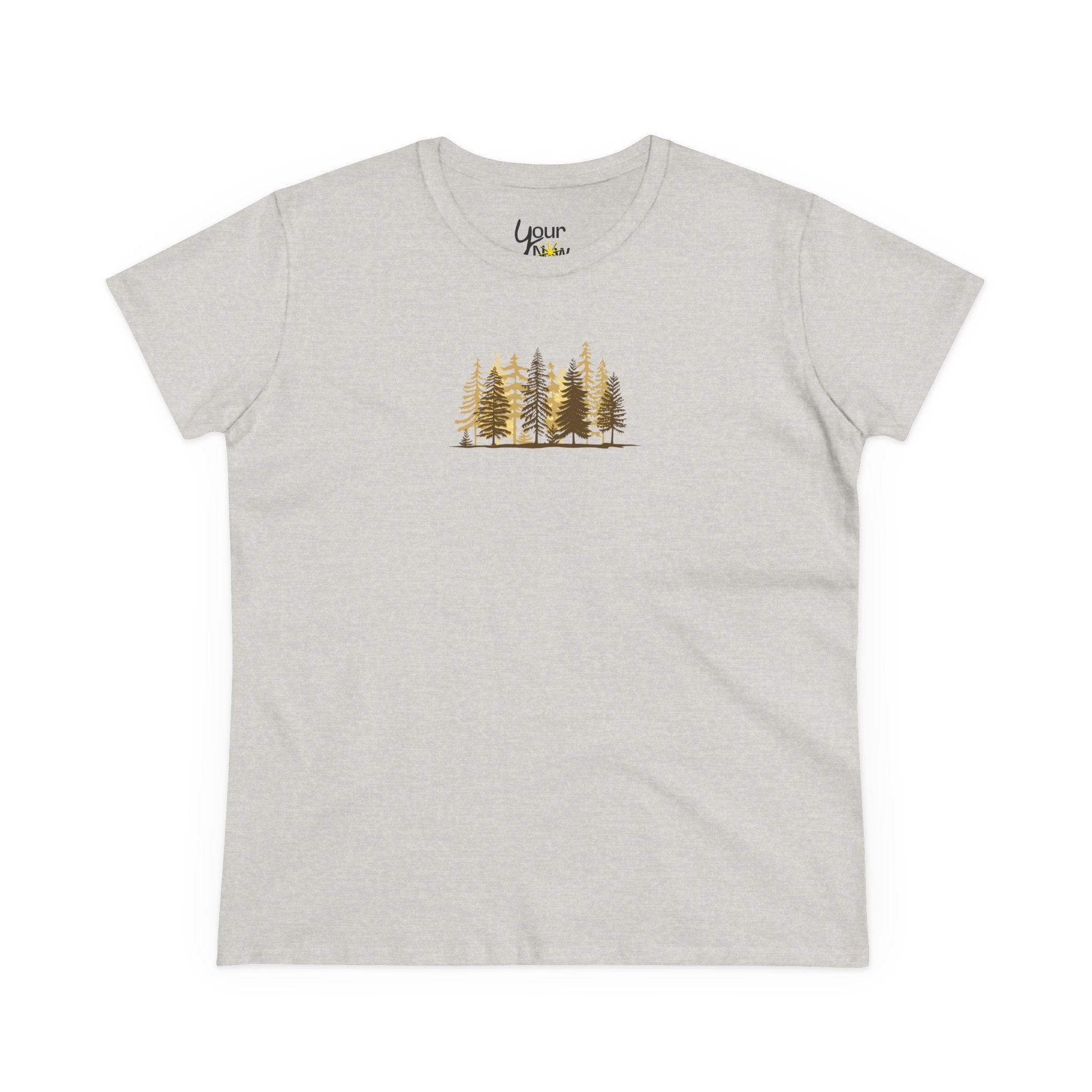 Forest Therapy Women's Tee - 'My Therapy' Nature Tree Graphic Shirt