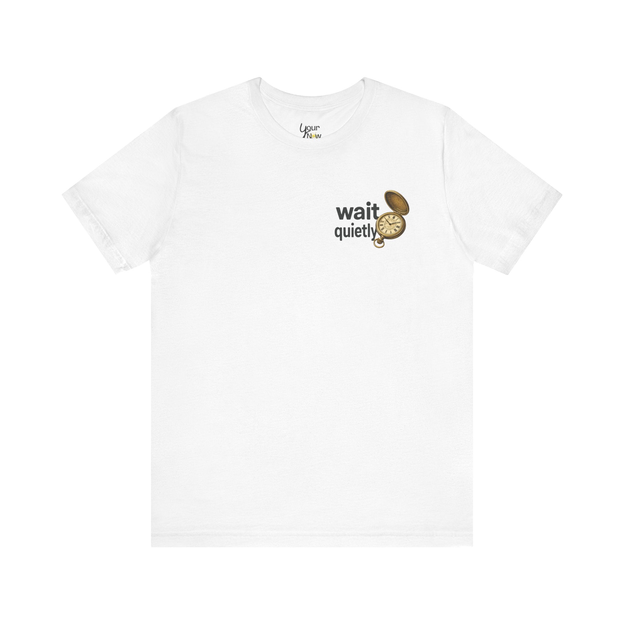 Wait Quietly Pocket Watch Graphic Tee