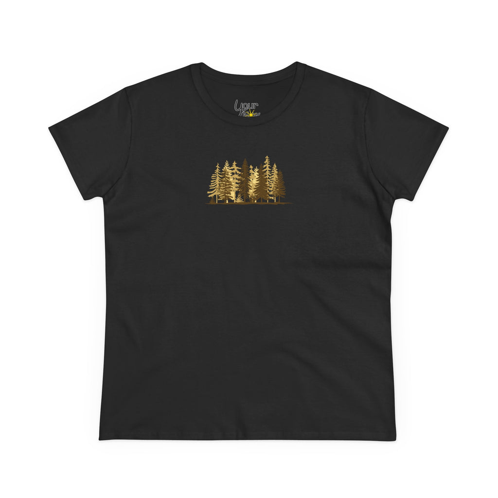 Forest Therapy Women's Tee - 'My Therapy' Nature Tree Graphic Shirt