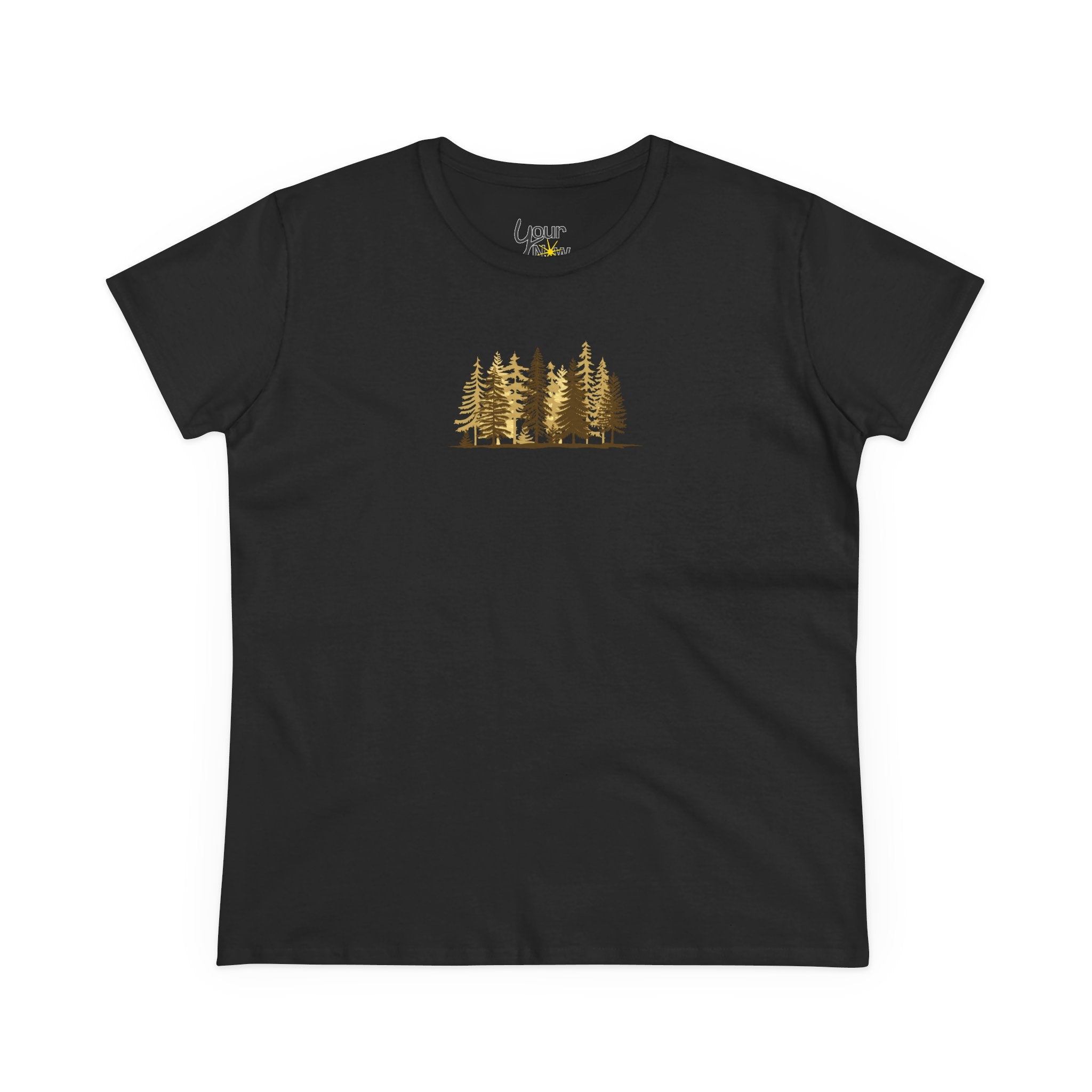 Forest Therapy Women's Tee - 'My Therapy' Nature Tree Graphic Shirt