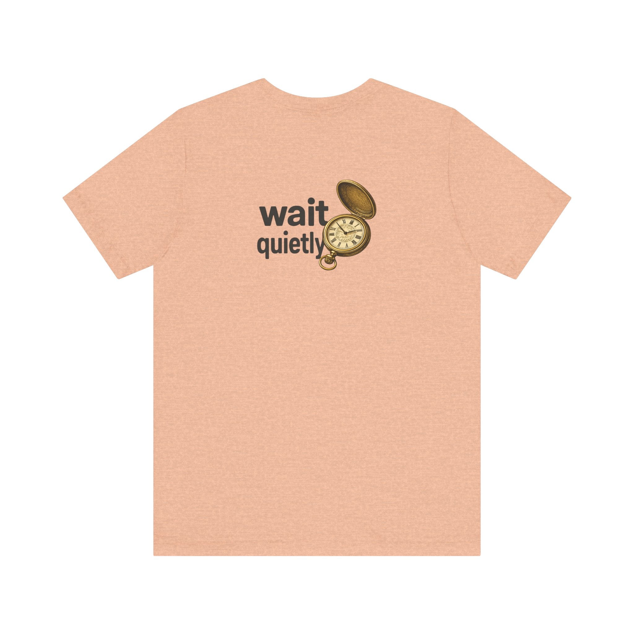 Wait Quietly Pocket Watch Graphic Tee