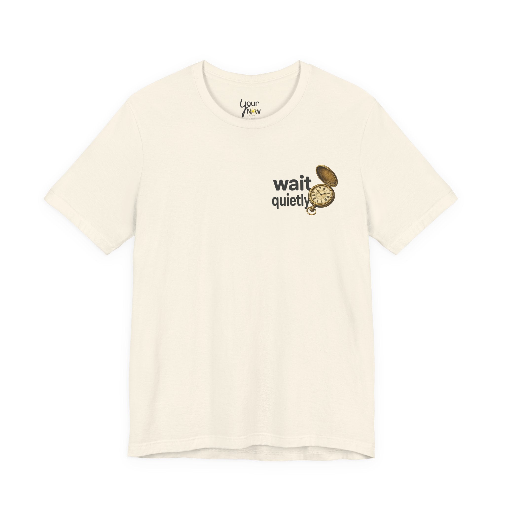 Wait Quietly Pocket Watch Graphic Tee