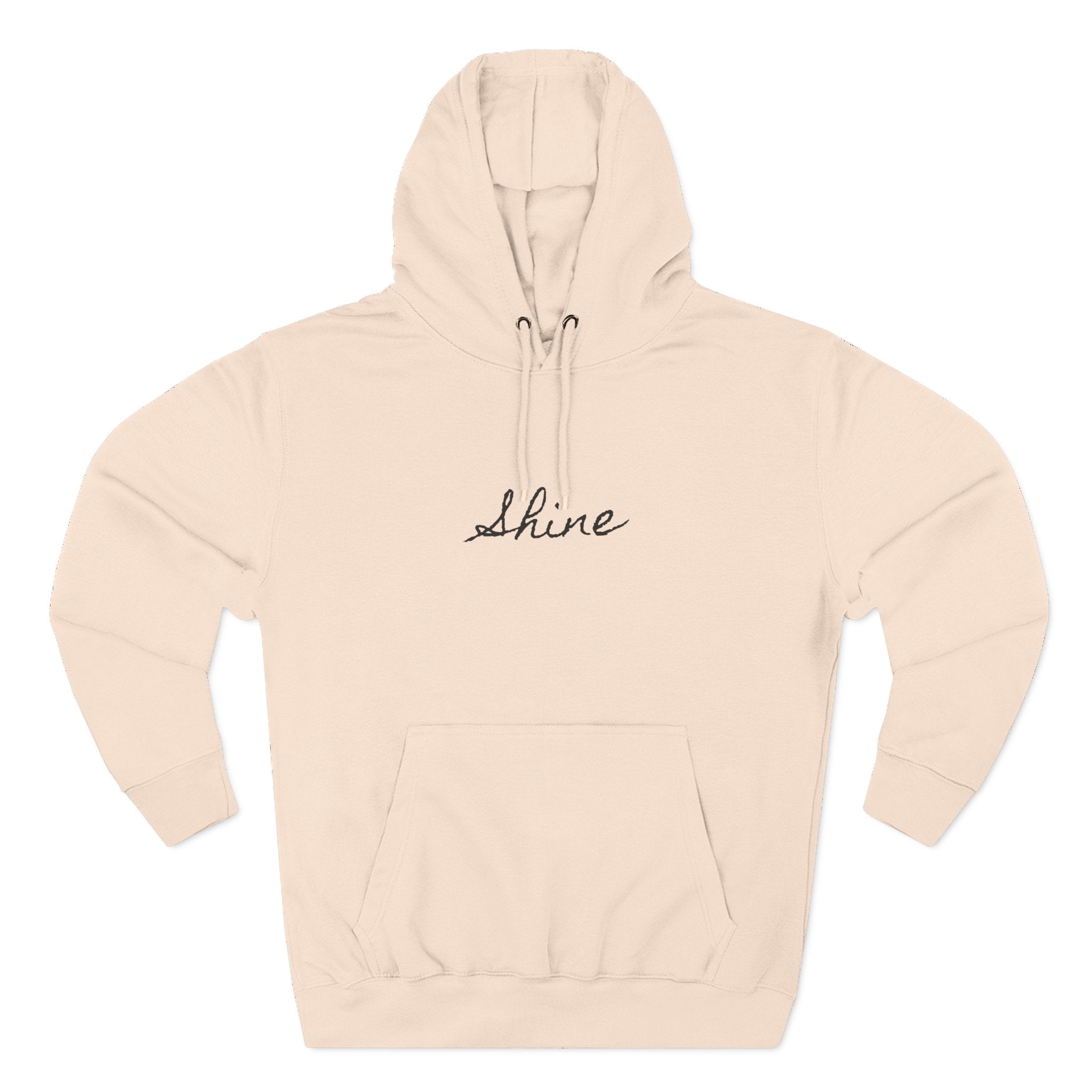 Hoodie — "Shine" Starburst Fleece Pullover
