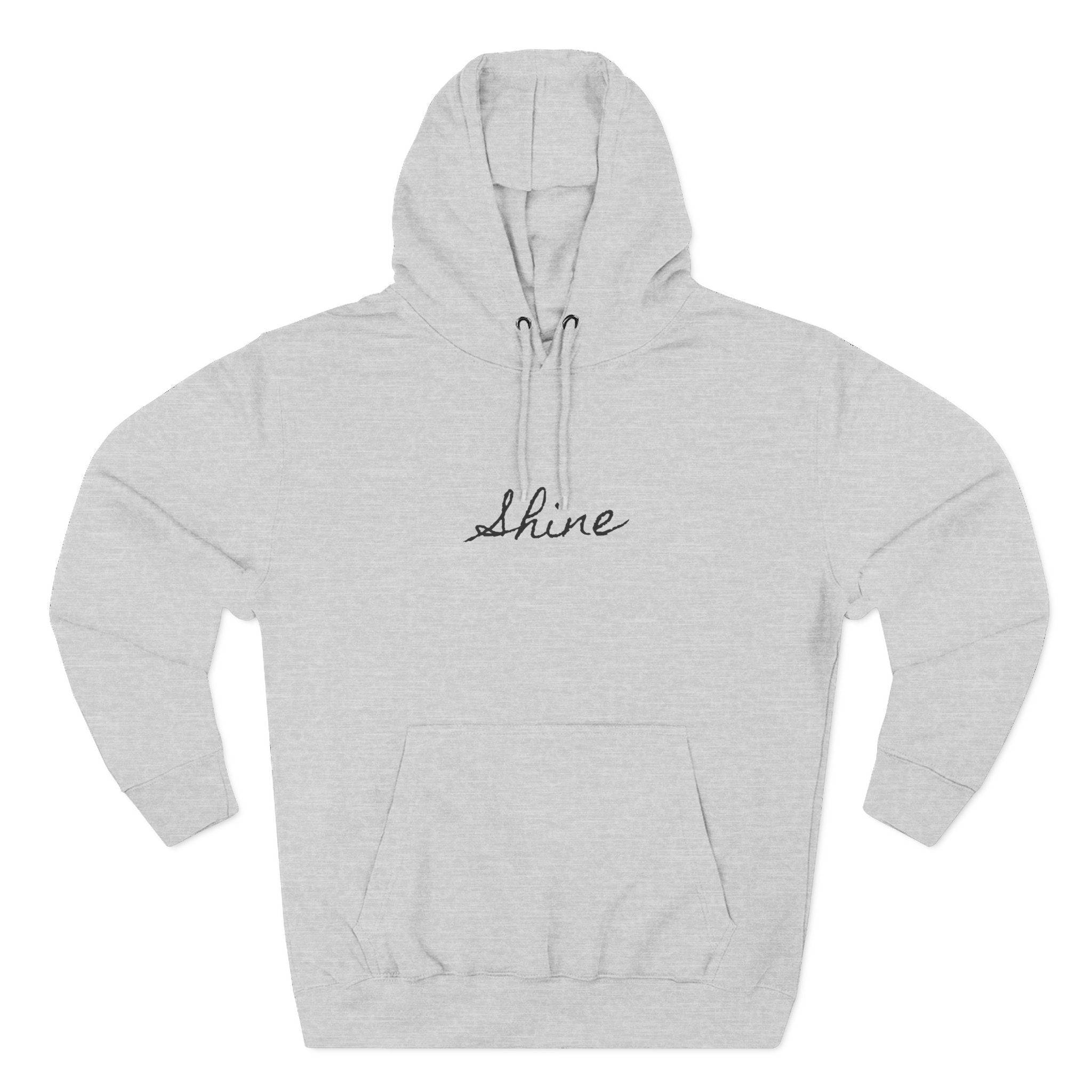 Hoodie — "Shine" Starburst Fleece Pullover