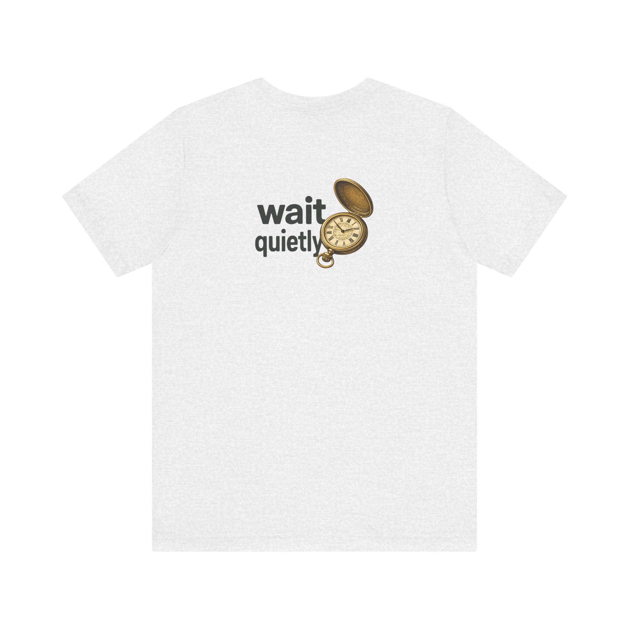Wait Quietly Pocket Watch Graphic Tee