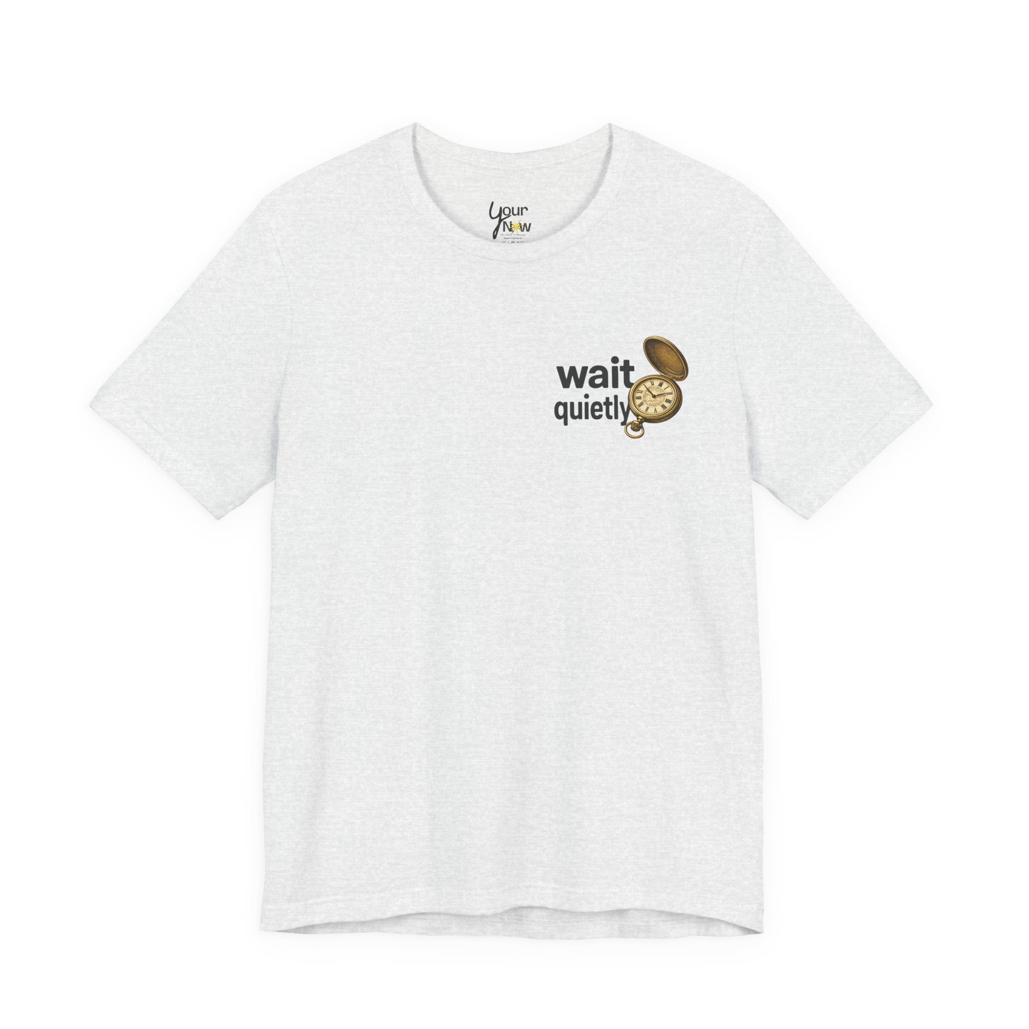 Wait Quietly Pocket Watch Graphic Tee